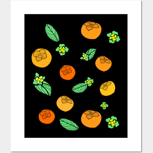 Persimmon fruits Posters and Art